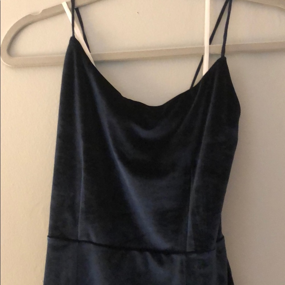 Blue Velvet NBD dress